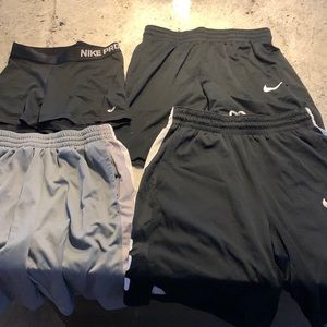 Kids basketball shorts and spanks